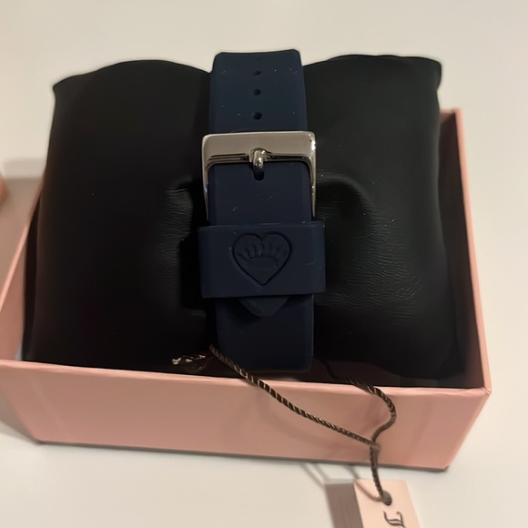 Juicy Couture Timepiece Watch Striped Navy Pink and White - Picture 4 of 7